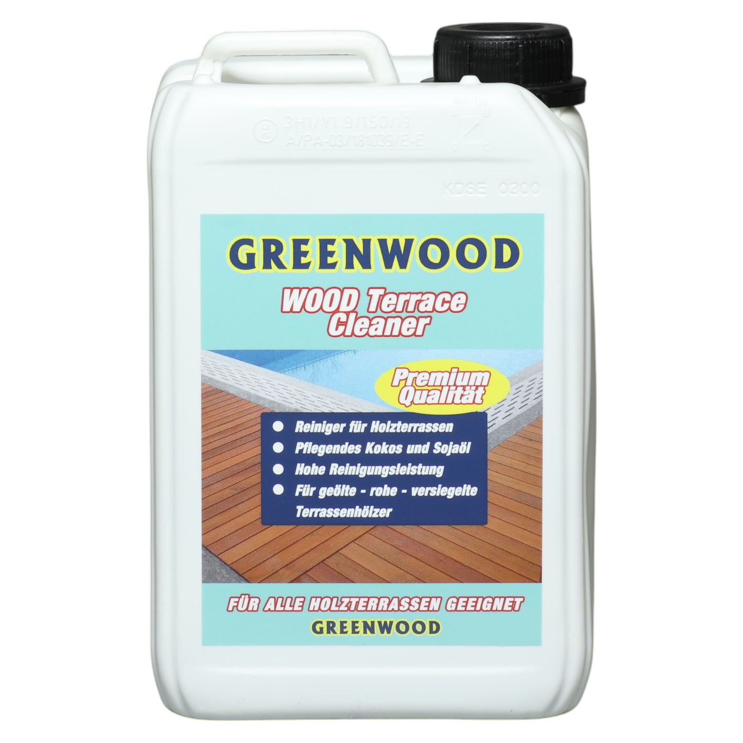 Holzterrassen Reiniger von Greenwood 3 l
