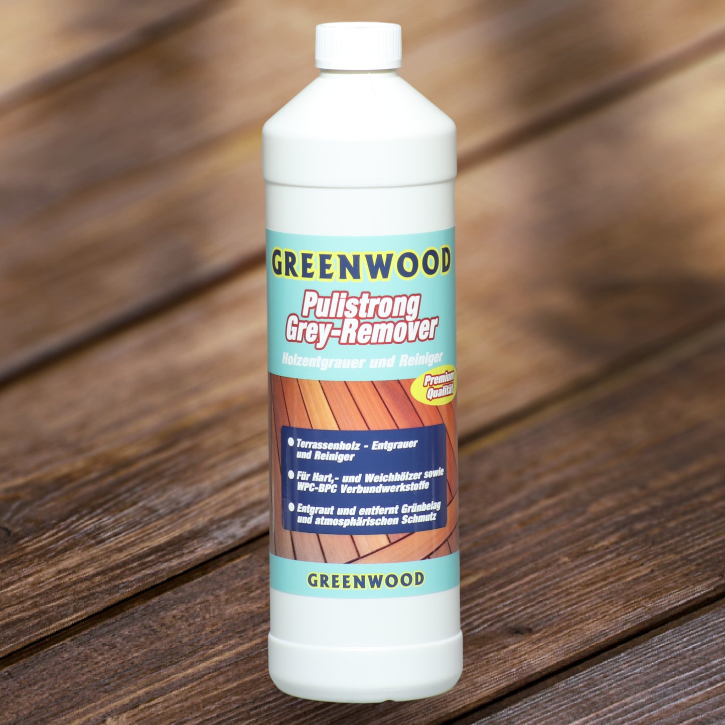 Pulistrong Grey-Remover Entgrauer 1 l - Holzterrassen und WPC Remover