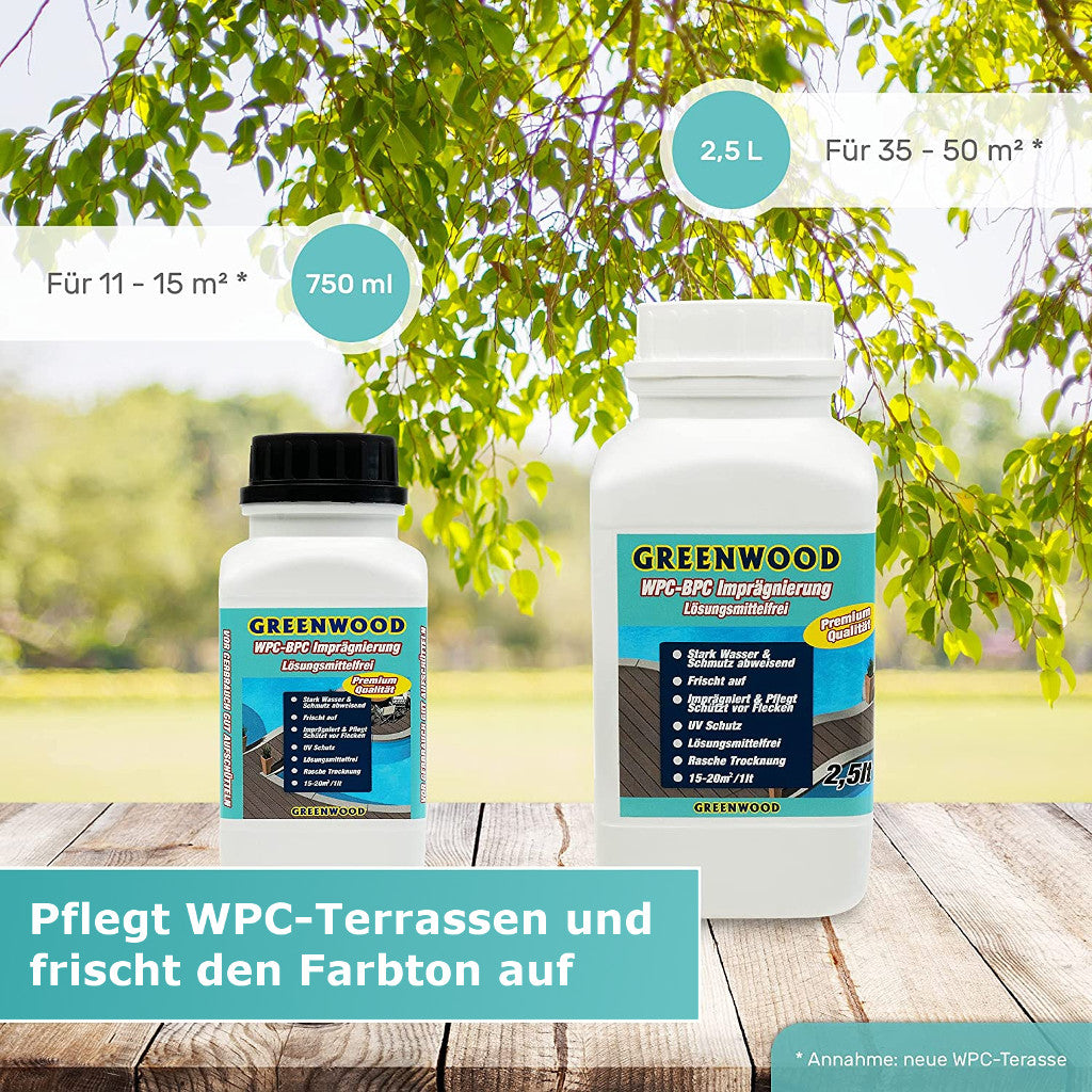 Greenwood WPC Imprägnierung 750 ml ECO lösungsmittelfrei